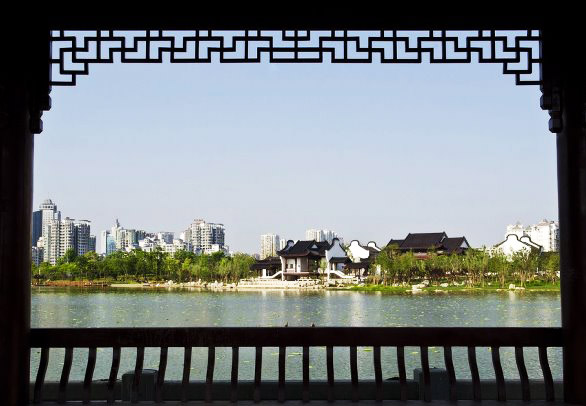 武昌沙湖公园生态滨水设计