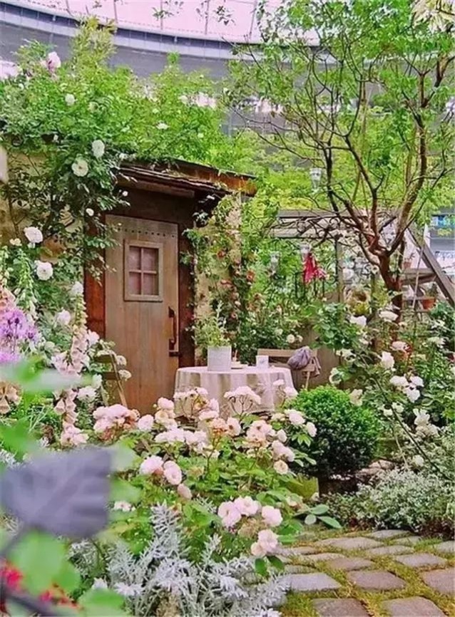 有这么美的庭院，谁不想住到老