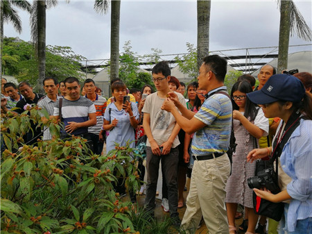 琼中县新型职业农民赴中国热带农业科学院儋州院区开展实践教学