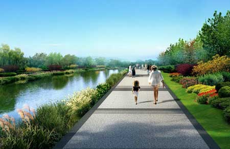 天津滨海旅游区海堤公园景观设计