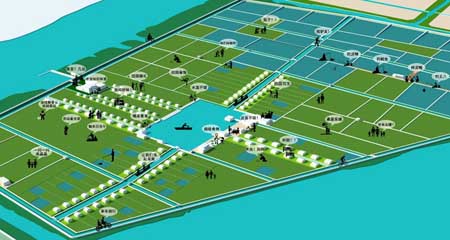 珠海粉洲生态农业观光园区概念性规划设计
