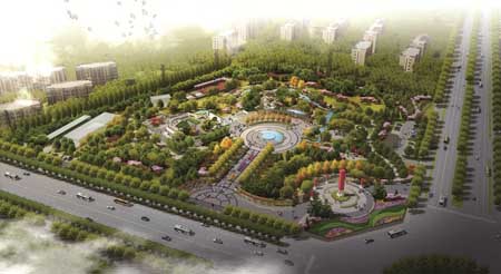 北京门头沟区石门营幸福公园景观工程