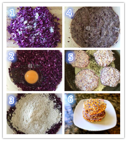 食农教育研学课件：动手制作紫包菜煎饼，亲手做魔法变色科学小实验
