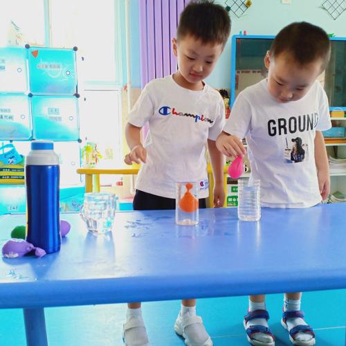 幼儿园大班科学活动教案《好玩的沉浮游戏》及升级版教案