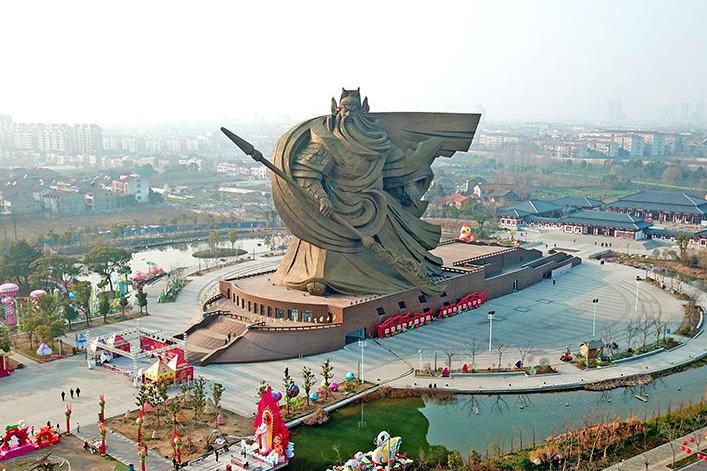 湖北荆州“全球最大关羽雕像”：因为这个原因火了一把，坏事传千里！